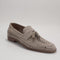 Mens OFFICE Clapham Tassel Woven Loafers Stone Suede UK Size 6