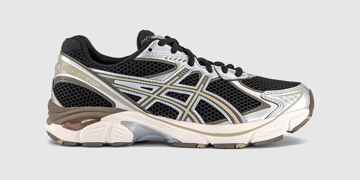 アソビト ASICS Gt-2160 Trainers Black Driftwood – OFFCUTS SHOES by OFFICE