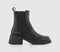 Odd Sizes - Womens Vagabond Dorah Chelsea Boots Black - UK Sizes Right 3/Left 4