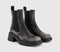Womens Vagabond Shoemakers Dorah Chelsea Boots Grey Leather