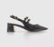 Womens Office Maribel Slingback Mary Jane Black Patent