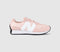 Odd Sizes - Kids New Balance 327 GS Trainers Pink Haze - UK Sizes Right 4.5/Left 4