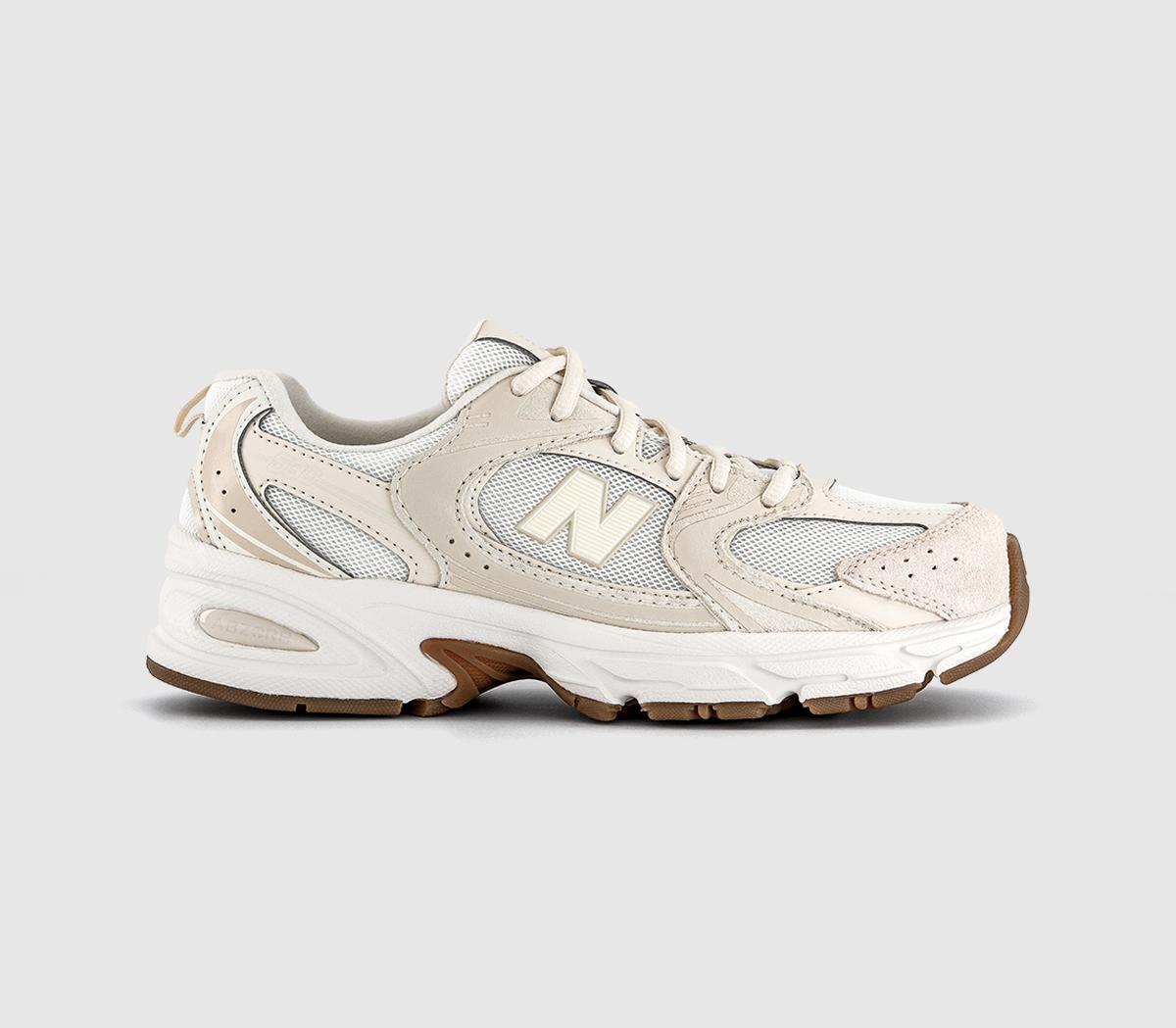 Kids New Balance 530 Gs Trainers Bisque