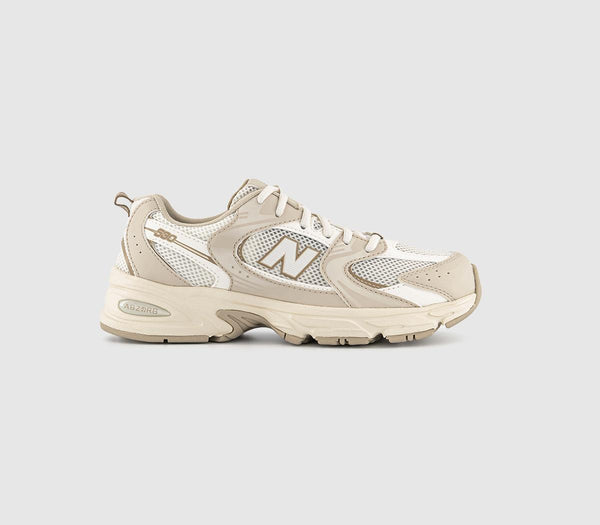 Odd Sizes -  Kids New Balance 530 Gs Beige - UK Sizes Right 5/Left 5.5