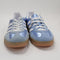adidas Gazelle Indoor Trainers Bliss Blue White Metallic UK Size 6