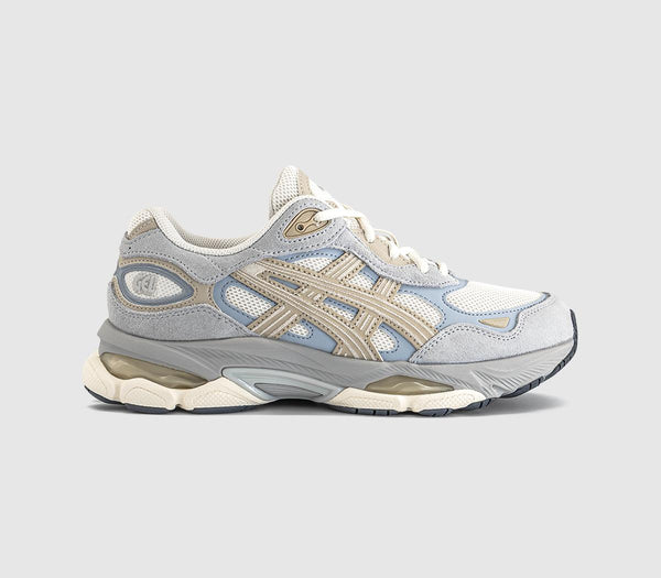 ASICS Gel NYC 2.0 Trainers White Cream UK Size 5