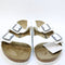 Mens BIRKENSTOCK Arizona Two Strap Sandals White Birko UK Size 9.5 EU44