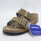 Womens BIRKENSTOCK Arizona Two Strap Sandals Dark Tea Tfb UK Size 5.5 EU39