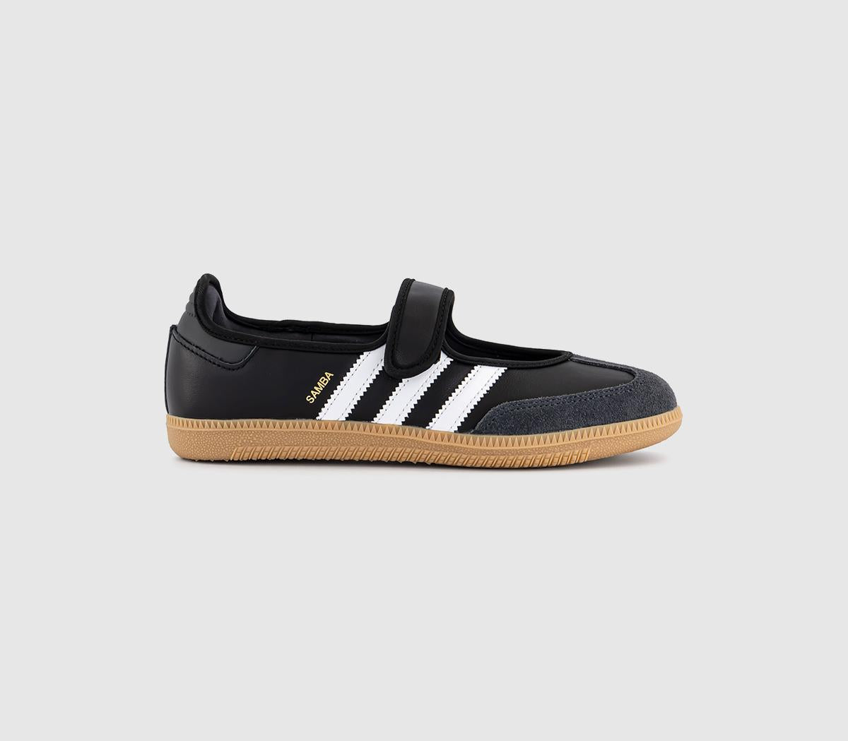 adidas Samba Jane Trainers White Carbon Black UK Size 6