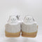 adidas Gazelle Indoor Trainers Grey Two White Gold Metallic UK Size 4