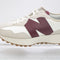 New Balance 327 Moonbeam Burgundy Trainers UK Size 4