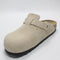 Womens BIRKENSTOCK Boston Clogs Sandcastle Suede UK Size 7 EU40