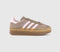 adidas Gazelle Bold W Trainers Trace Brown Clear Pink Earth Strata UK Size 5