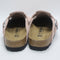 Womens BIRKENSTOCK Boston Clogs Pink Clay Suede UK Size 7 EU40