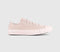 Converse All Star Low Trainers Shy Flamingo Egret UK Size 5.5