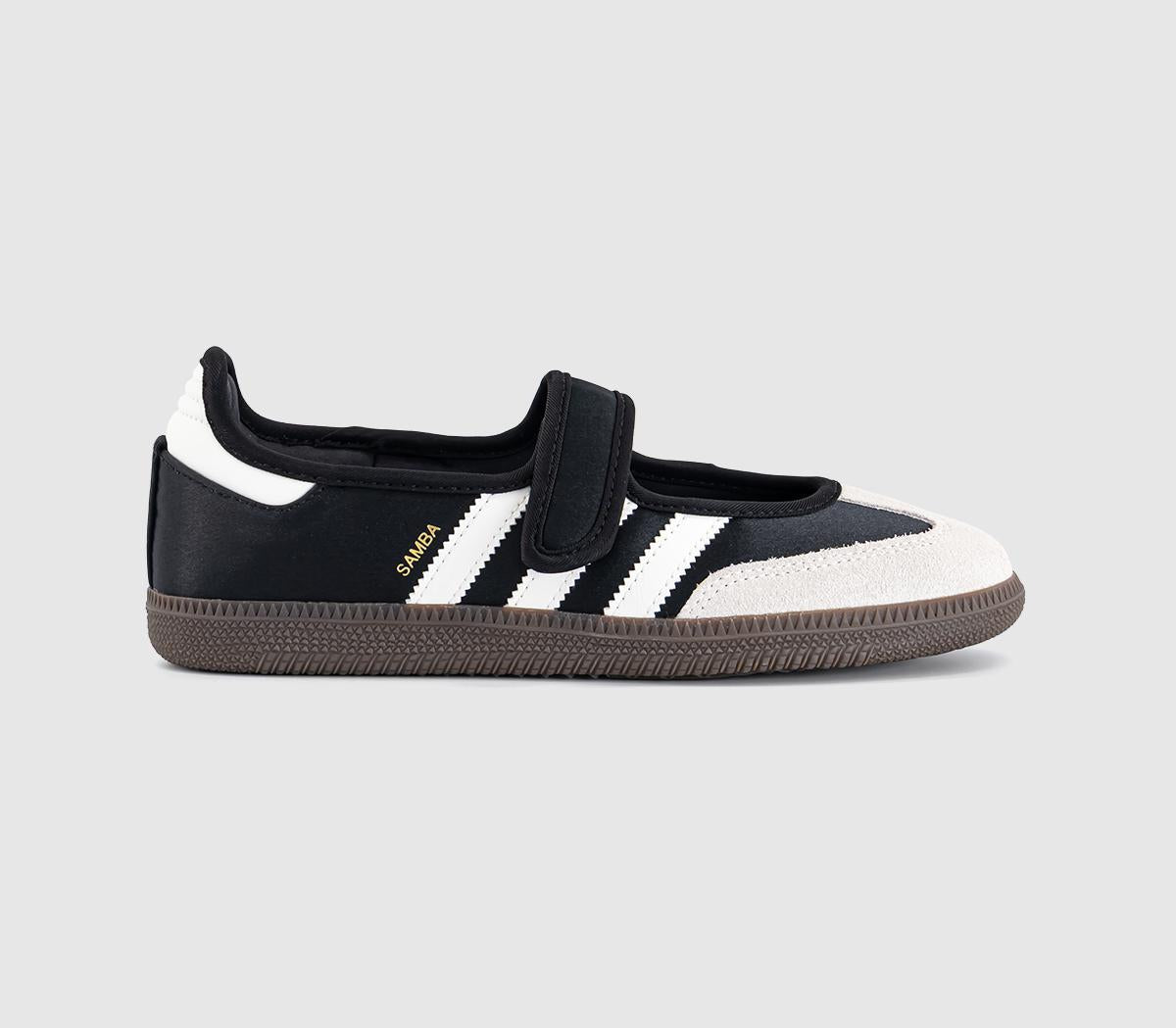 adidas Samba Janes Black Black Light Silver Jade Horizon UK Size 6