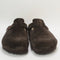 Womens BIRKENSTOCK Boston Clogs Mocca Suede UK Size 7 EU40