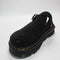 Womens Dr. Martens Zebzag Mule Black Suede UK Size 7