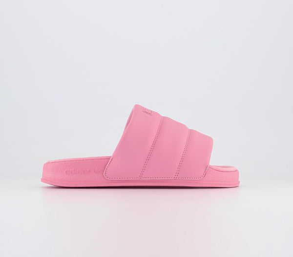 Odd Sizes - Womens adidas Adilette Essential W Super Pop Super Pop Super Pop - UK Sizes Right 7/Left 8