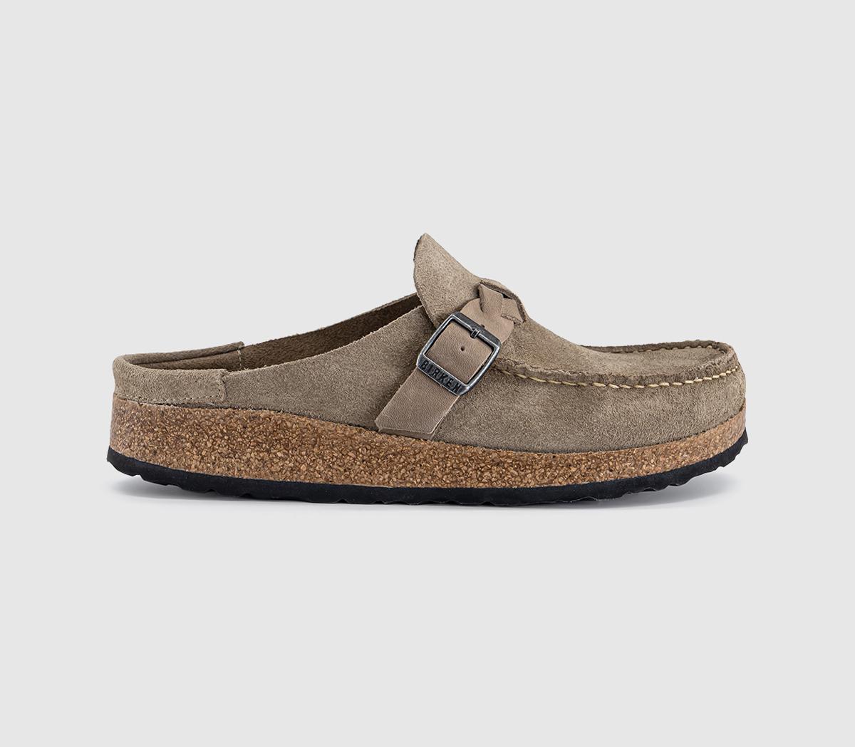Womens BIRKENSTOCK Buckley Braided Clogs Braided Taupe