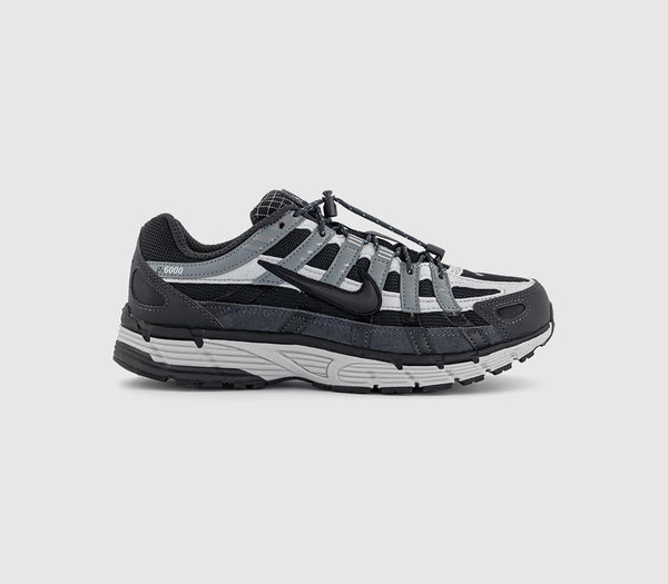 Nike P6000 Trainers Anthracite Black Smoke Grey