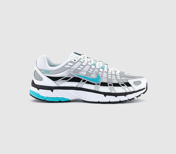 Nike P6000 White Dusty Cactus Metallic Silver Black