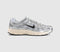 Nike P-6000 Trainers White Black Metallic Silver Silver UK Size 6 EU39