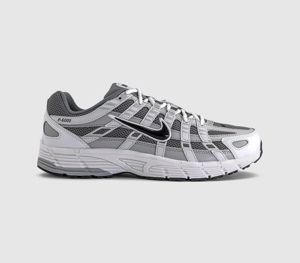 Nike P-6000 Trainers Atmosphere Grey Black Pencil Point