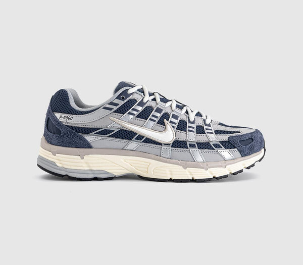 Nike P6000 Trainers Thunder Blue Sail Pale Ivory Slate