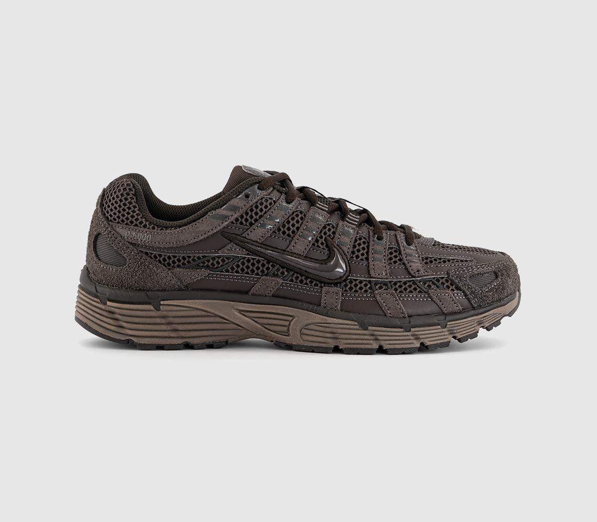 Nike P-6000 Trainers Velvet Brown Velvet Brown Ironstone - OFFCUTS SHOES by OFFICE