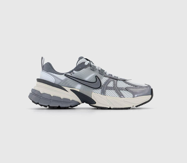 Nike V2k Run Pure Platinum Metallic Cool Grey Light Bone Anthracite