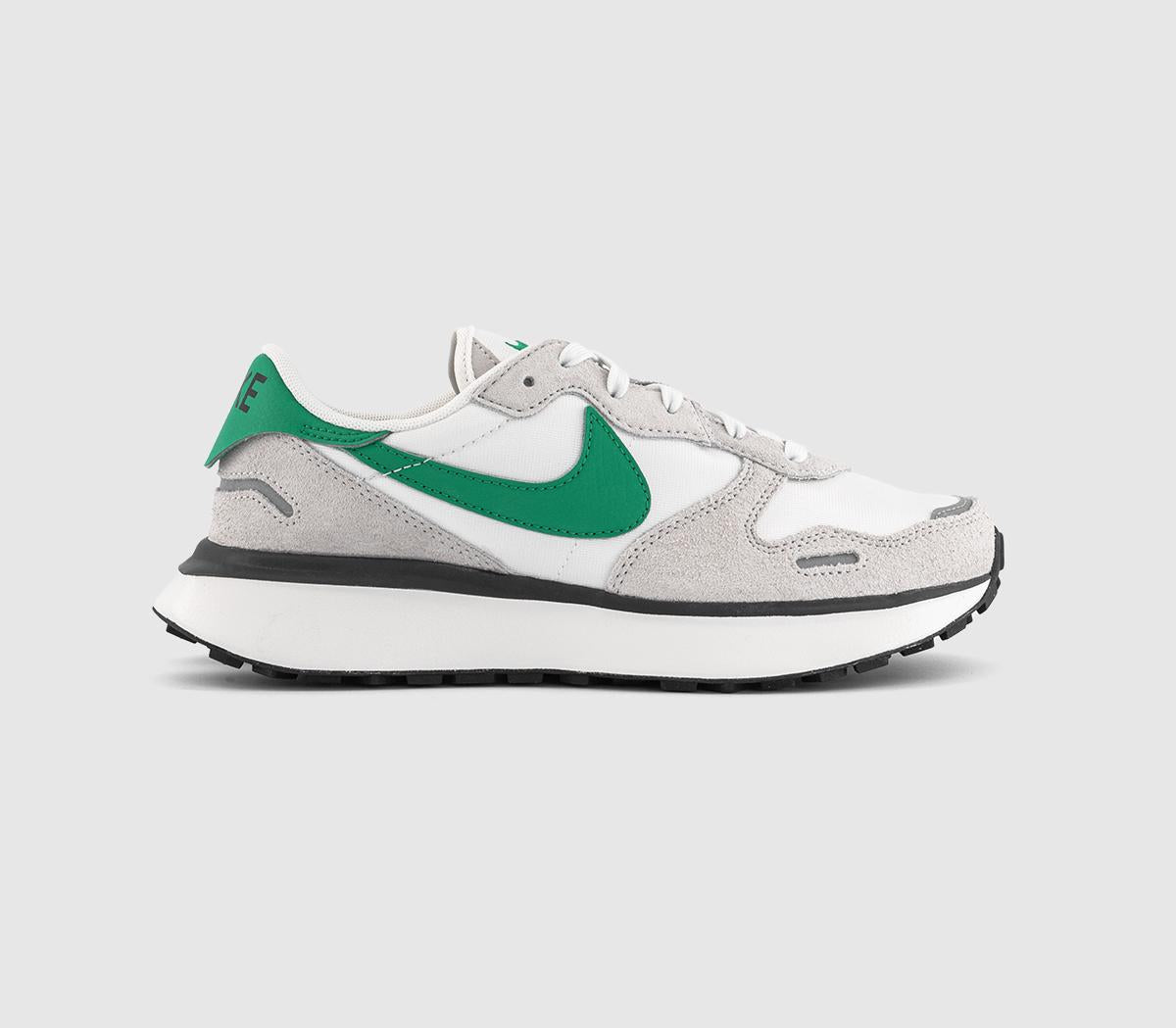 Nike Phoenix Waffle Trainers Summit White Stadium Green Photon Dust