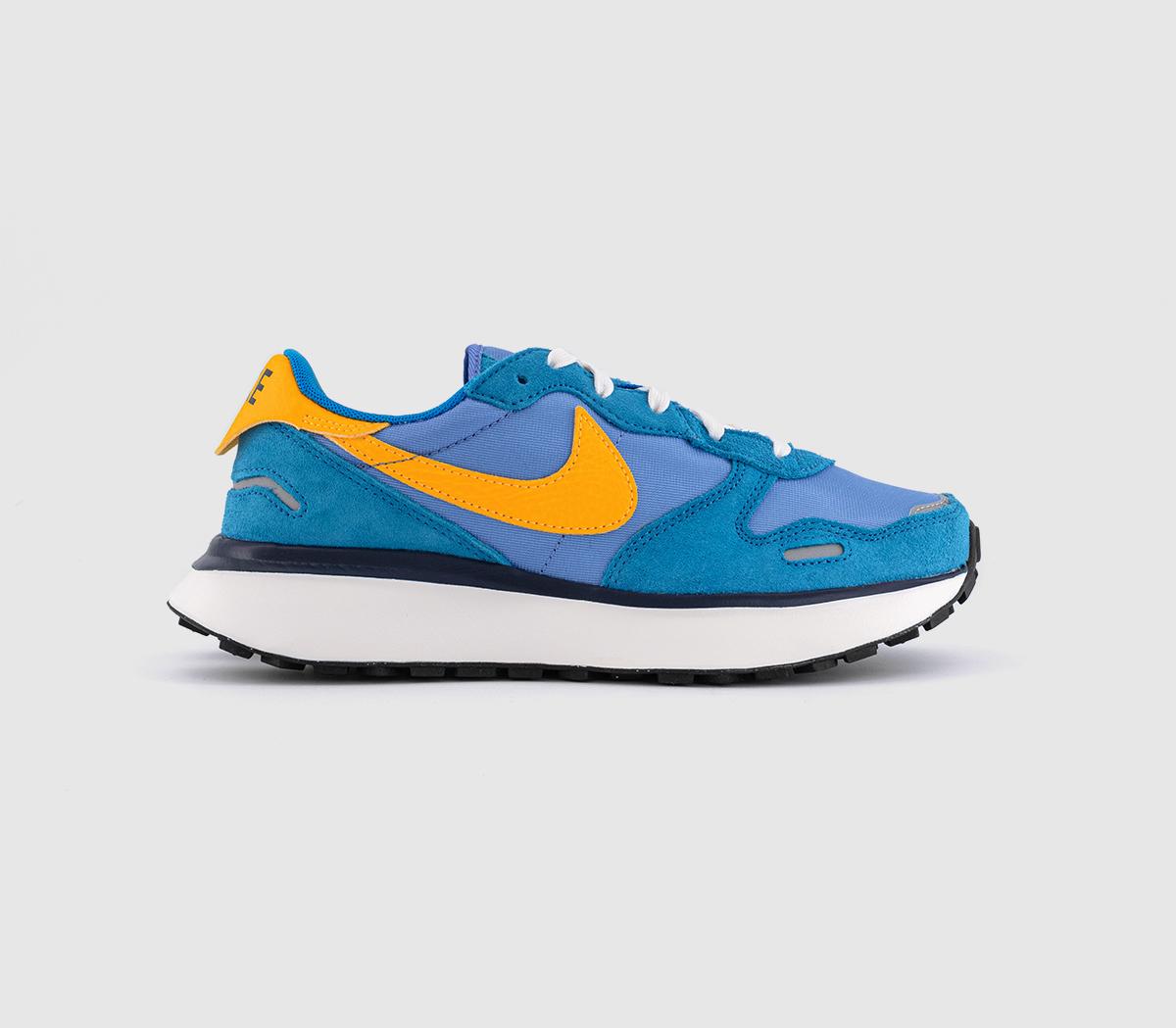 Nike Phoenix Waffle Royal Pulse Laser Orange Photo Blue Sail