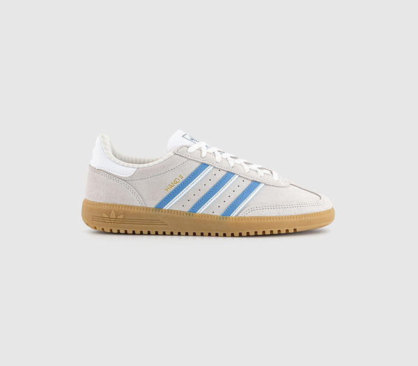 adidas Hand 2 Trainers Grey One Light Blue Core White