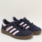 Kids adidas Handball Spezial Youth Trainers Night Indigo Orchid Fusion Gum UK Size 10 youth