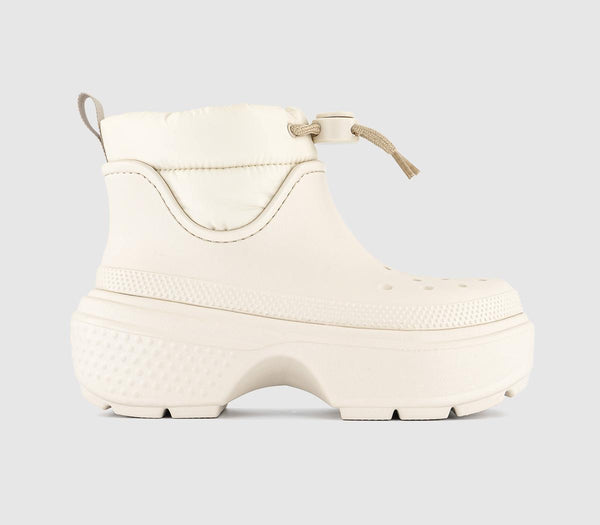 Womens Crocs Stomp Puff Boots Stucco Uk Size 6