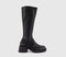 Odd Sizes - Womens Vagabond Dorah Tall Boots Black - UK Sizes Right 5/Left 6