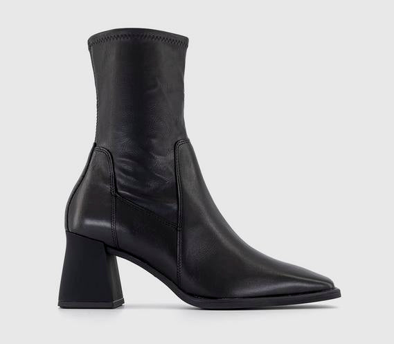 Womens Vagabond Shoemakers Hedda Ankle Stretch Boots Black