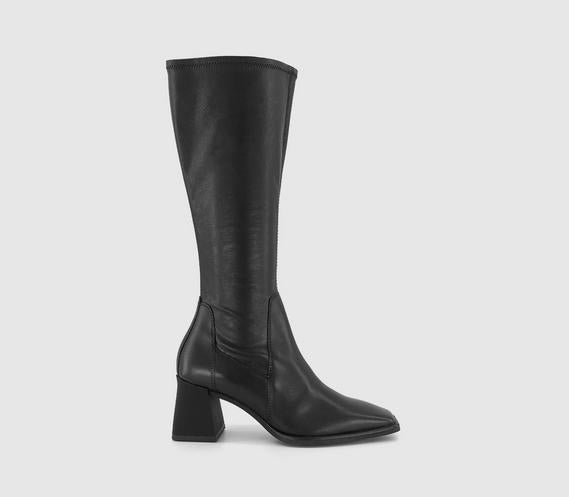Womens Vagabond Shoemakers Hedda Tall Stretch Boots Black