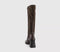 Womens Vagabond Shoemakers Hedda Tall Stretch Boots Chocolate Leather