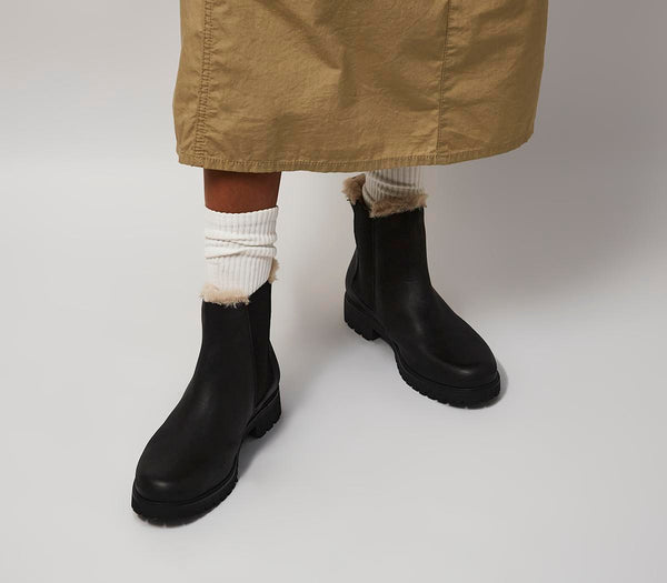 Womens Timberland Lyonsdale Chelsea Boots Black Uk Size 8