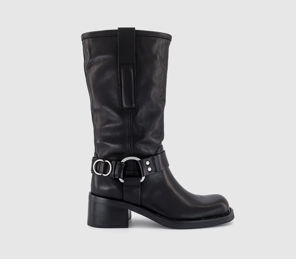 Womens Vagabond Nour Hardware Boots Black