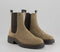 Womens Barbour Evie Chelsea Boots Trench Brown Suede