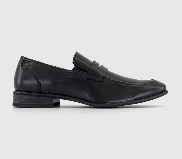 Mens Office Madison Penny Loafers Black
