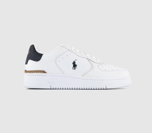 Ralph Lauren Masters Court Sneakers White Navy Pp Uk Size 7