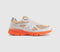New Balance 990v4 Made in USA Trainers Moonbeam Orange