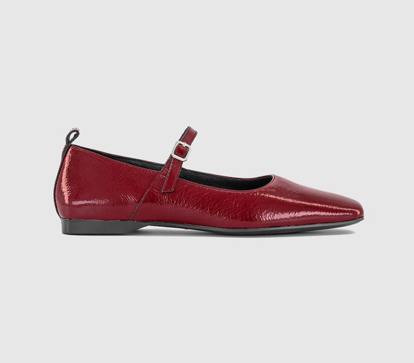 Vagabond Shoemakers Delia Mary Jane Red Patent Leather