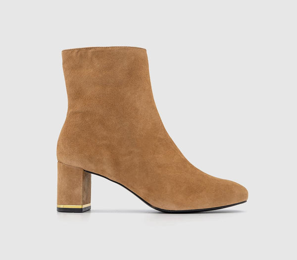 Womens Ted Baker Noranas Ankle Boots Tan