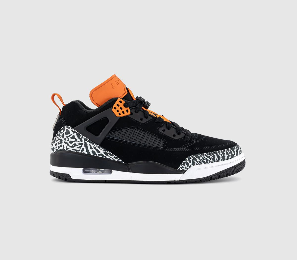 Jordan Spizike Low Trainers Black Black Starfish White