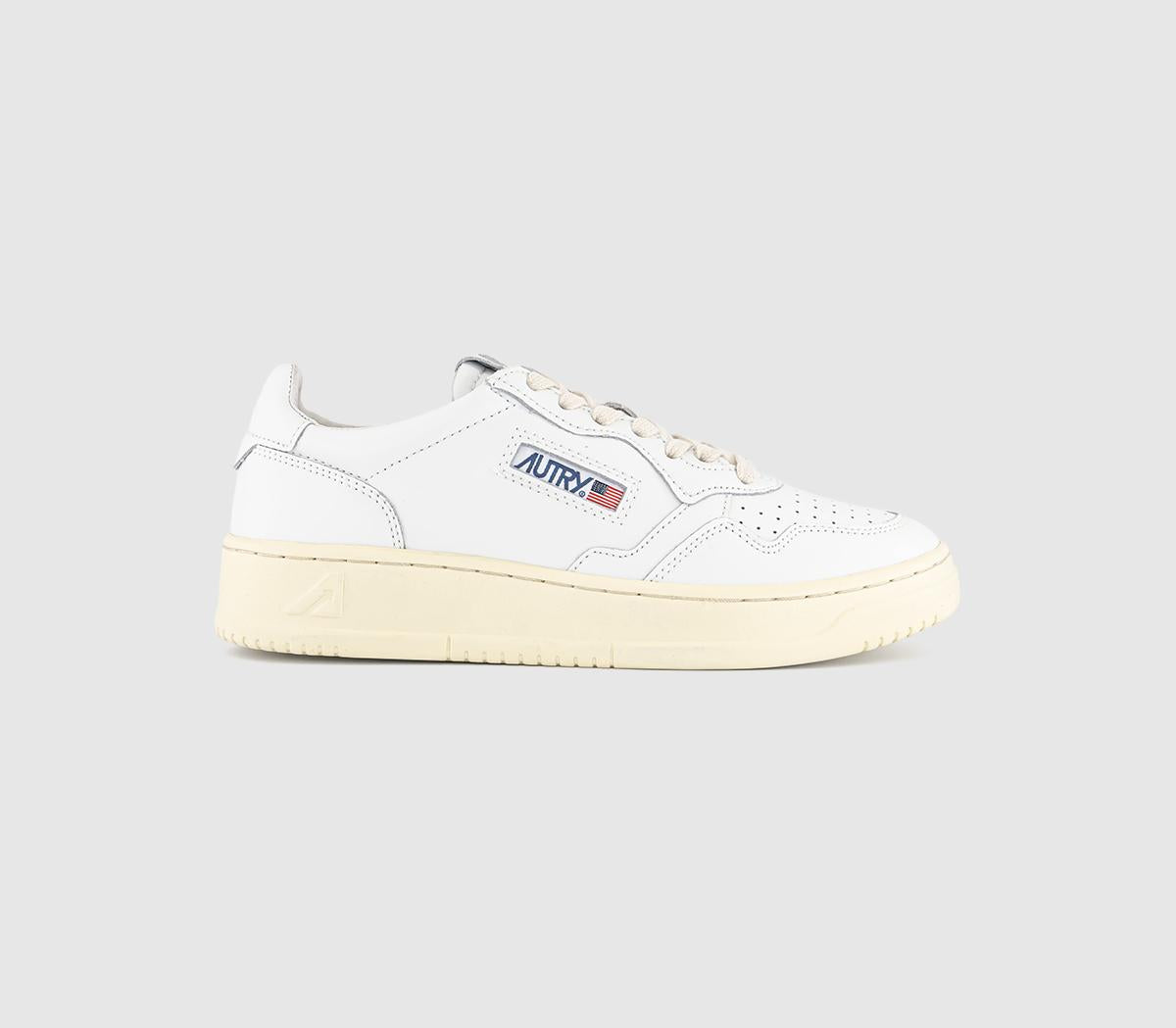 AUTRY Medalist Low Trainers Leather White White F